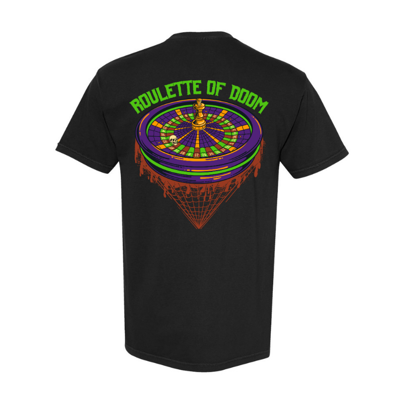 Tshirt - Black Roulette of Doom
