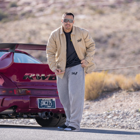 Sweatpants - Grey Bluff Sig