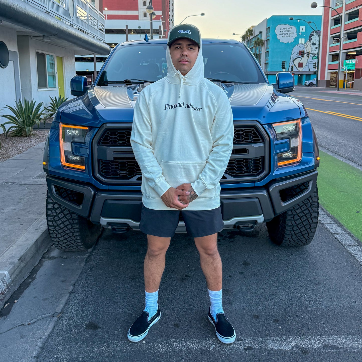 Hoodie - Tan Financial Advisor