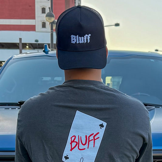 Trucker Hat - Black Bluff