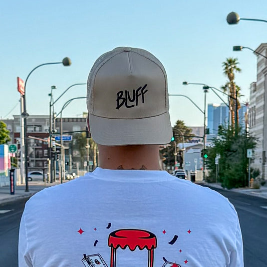 Trucker Hat - Tan Bluff