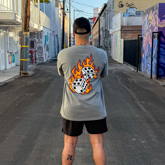 Tshirt - Grey Hot Roll