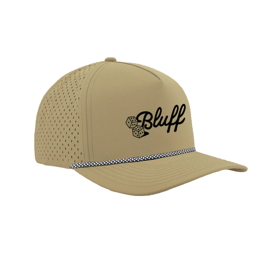 Golf Hat - Tan Bluff Dice