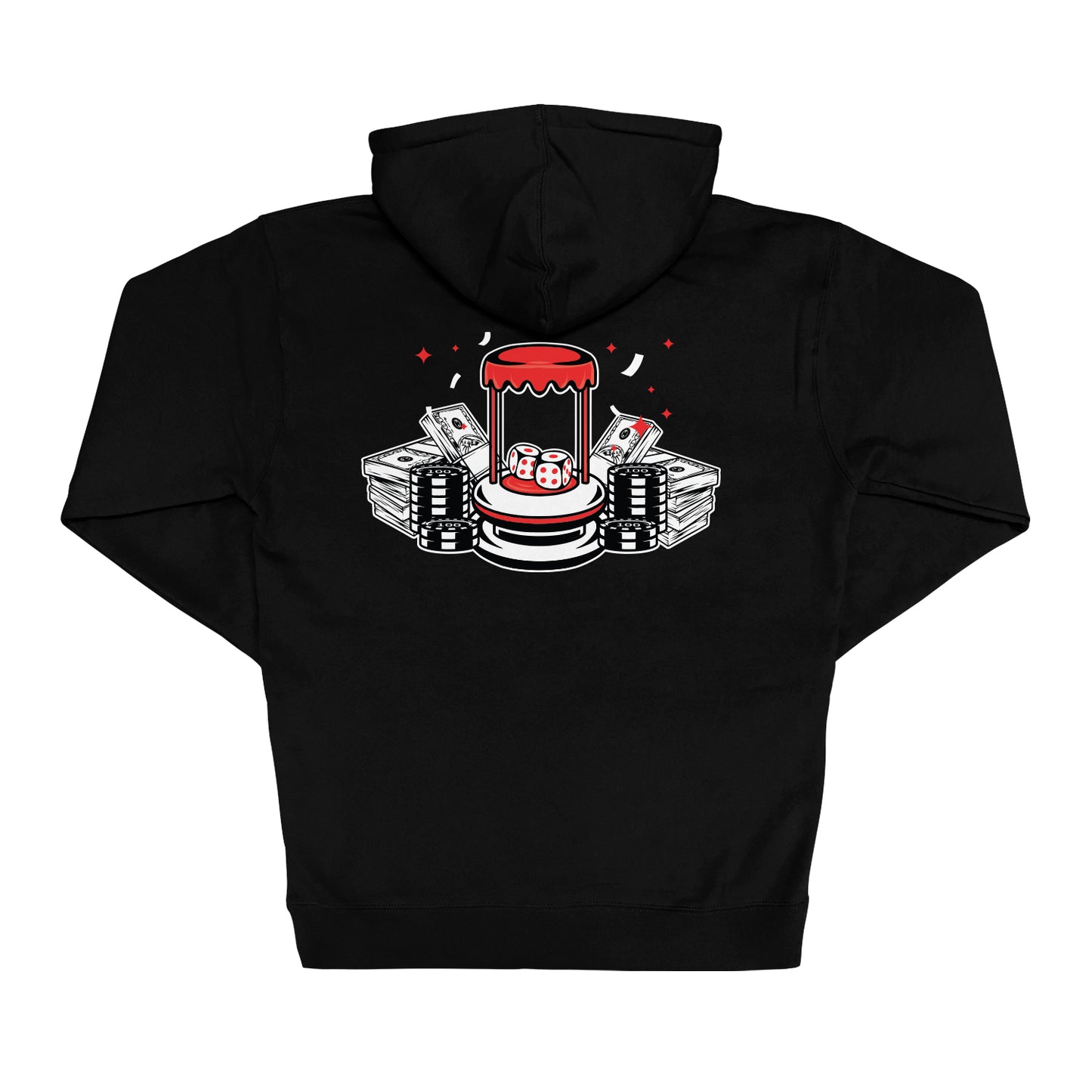 Hoodie - Black Craps