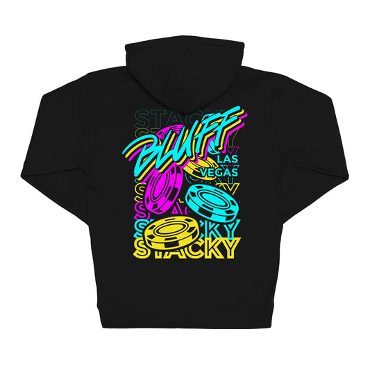 Hoodie - Black Stacky Stacky