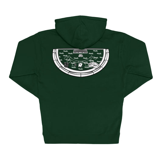 Hoodie - Green Blackjack