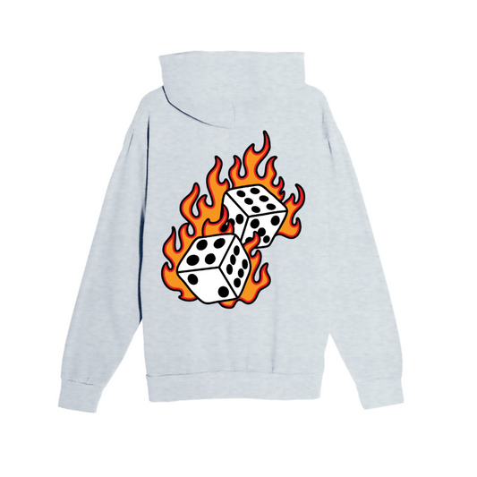 Hoodie - Grey Hot Roll