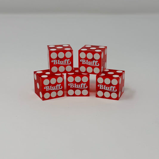 Dice Set - Red Bluff