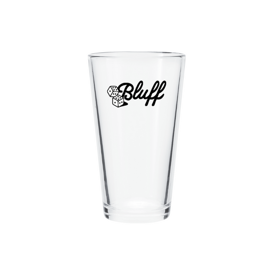 Pint Glass - Bluff Dice