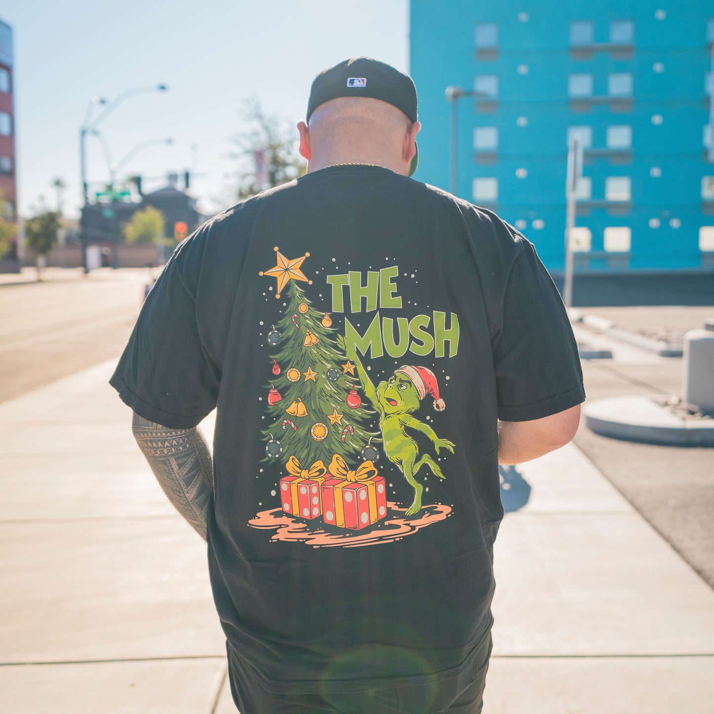 Tshirt - Black Grinch Mush