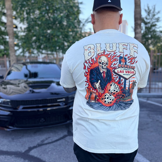 Tshirt - Tan Dice Thrower