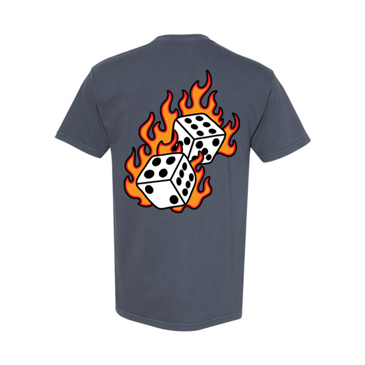 Tshirt - Blue Hot Roll