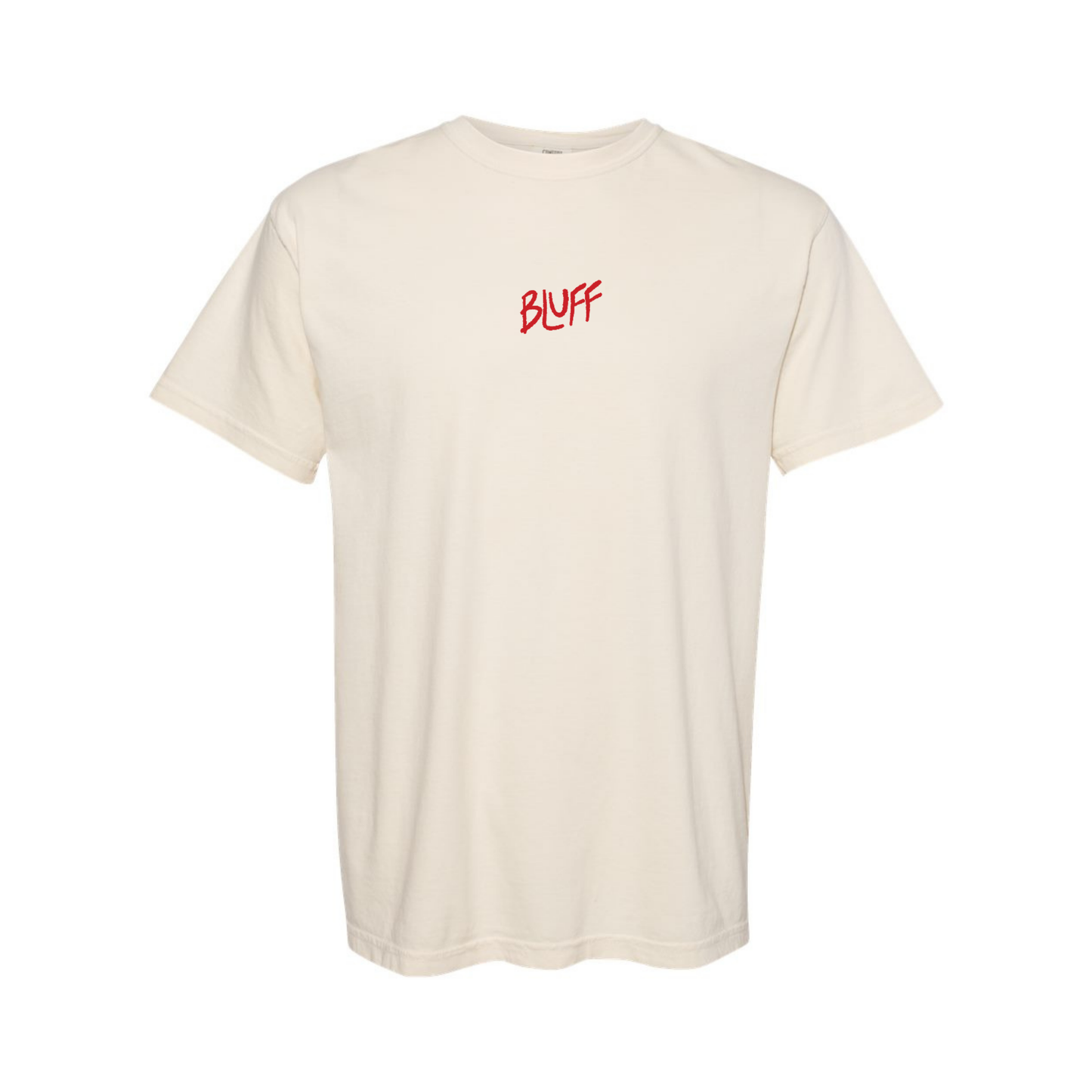 Tshirt - Tan Bluff Card