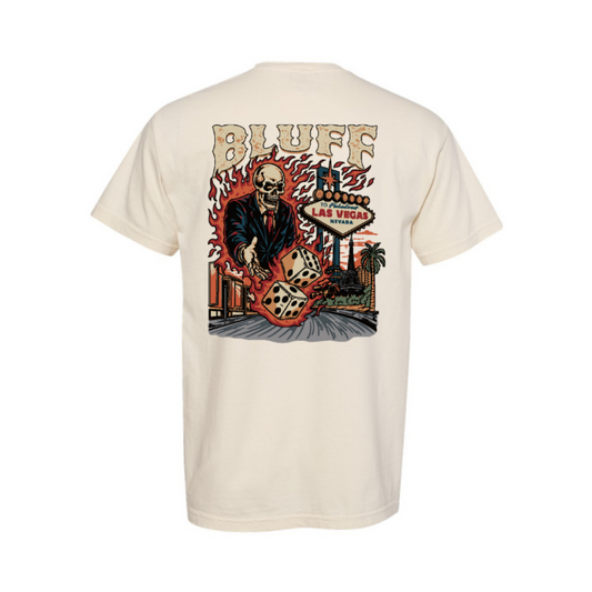 Tshirt - Tan Dice Thrower