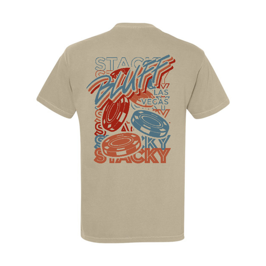 Tshirt - Tan Stacky Stacky