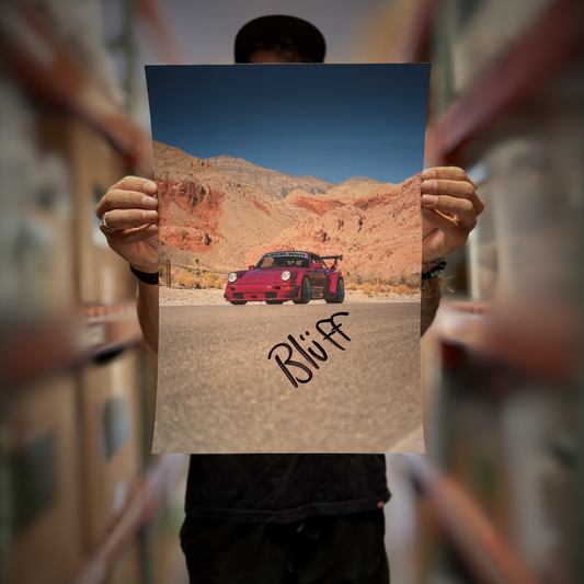 Poster - Autographed Pink RWB