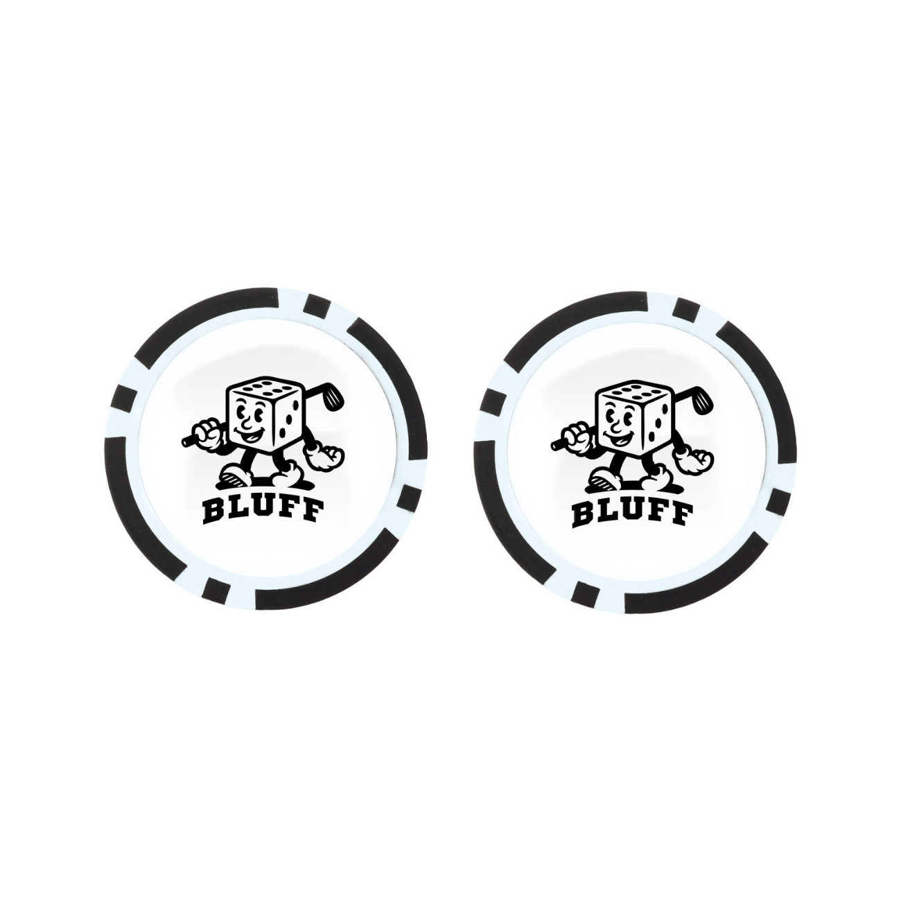 Poker Chip Set - Bluff Man
