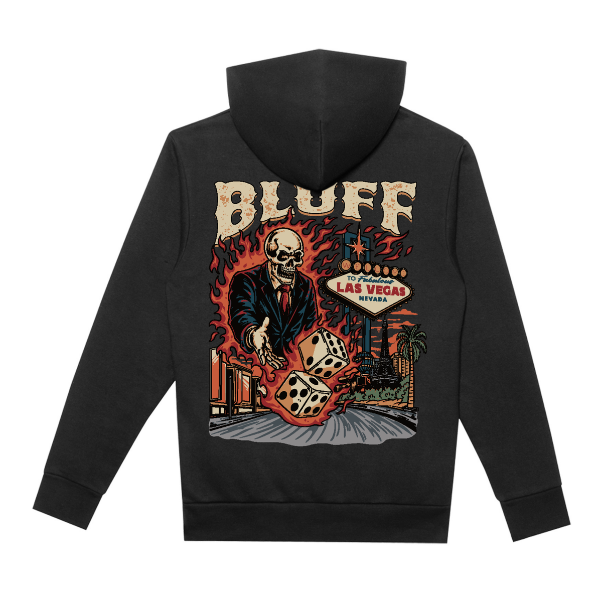 Hoodie - Black Dice Thrower