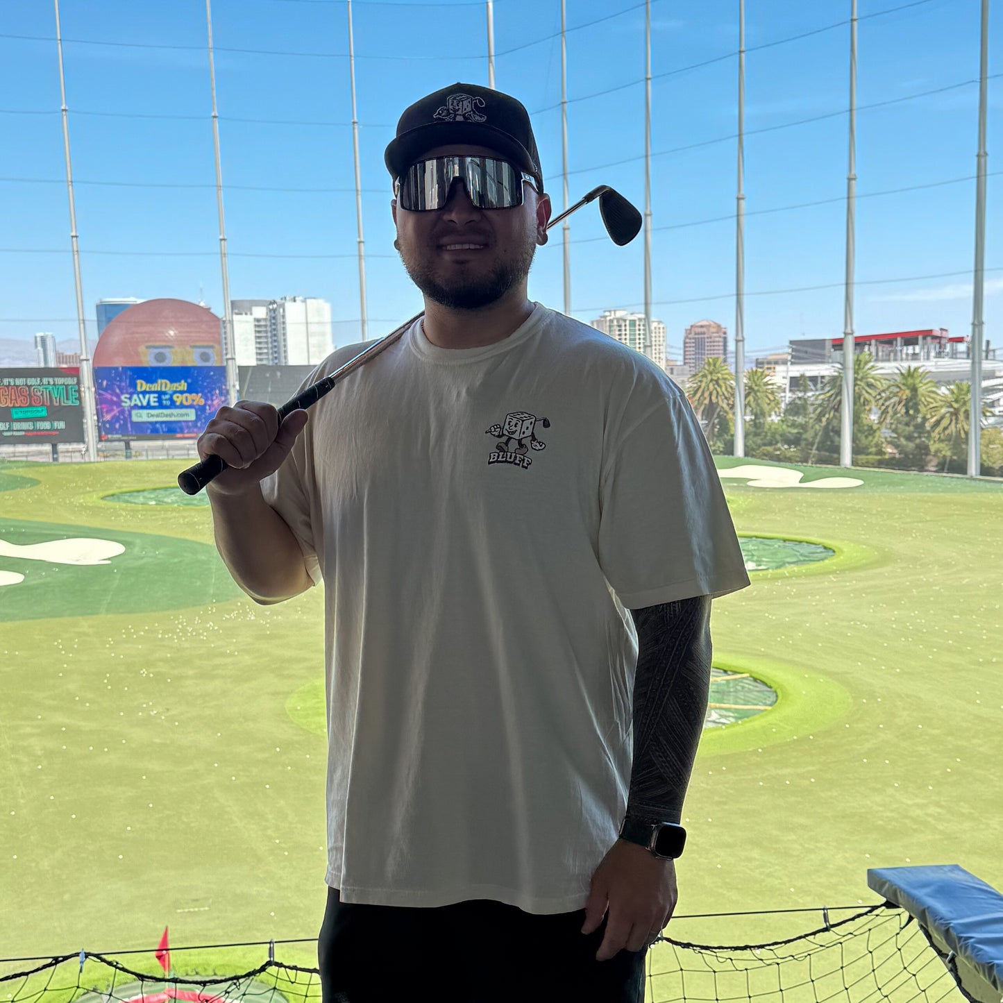 Tshirt - Tan Bluff Man