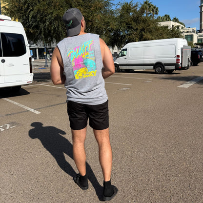 Tank Top - Grey Stacky Stacky