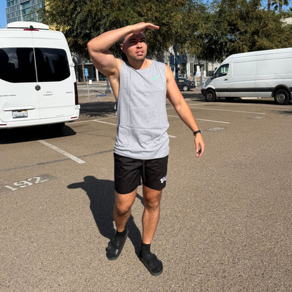 Tank Top - Grey Stacky Stacky