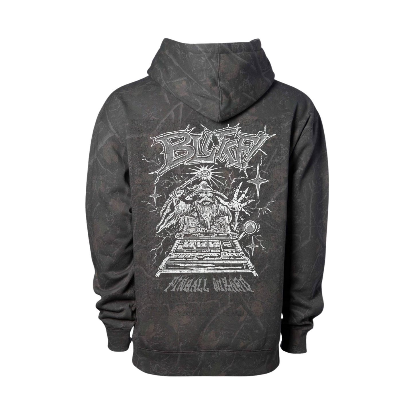 Hoodie - Camo Pinball Wizard