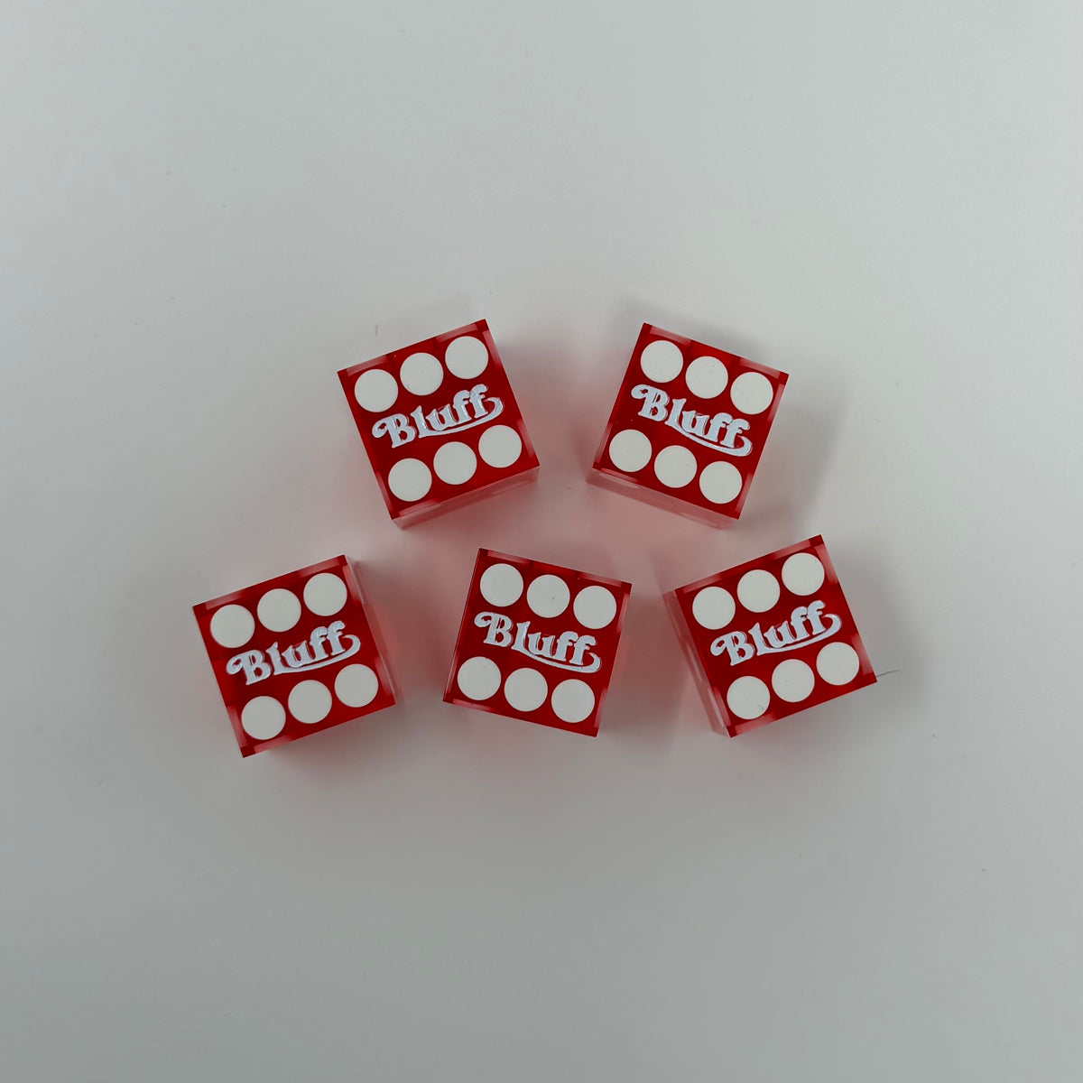Dice Set - Red Bluff