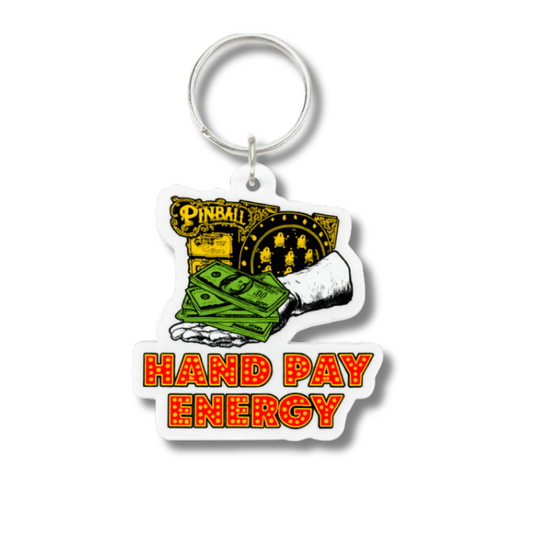 Keychain - Black Hand Pay Energy
