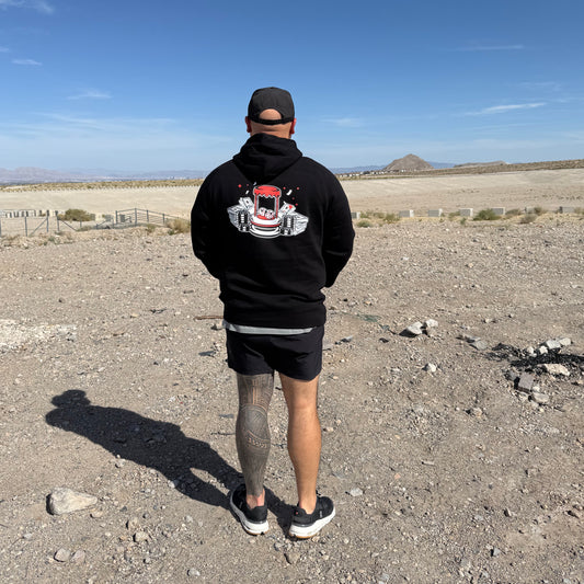 Hoodie - Black Craps