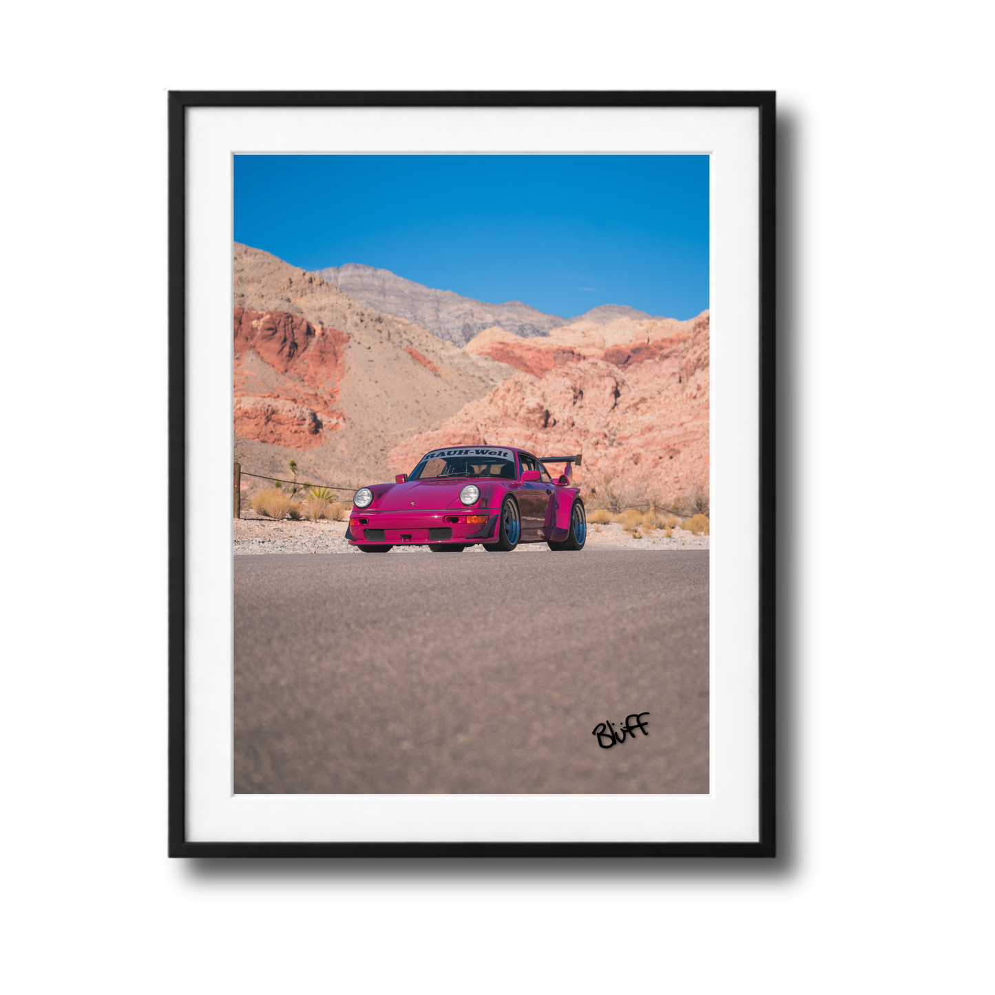 Poster - Autographed RWB Red Rocks