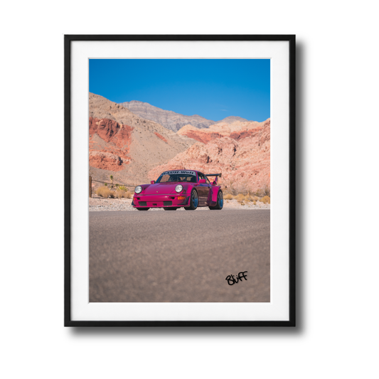 Poster - Autographed RWB Red Rocks