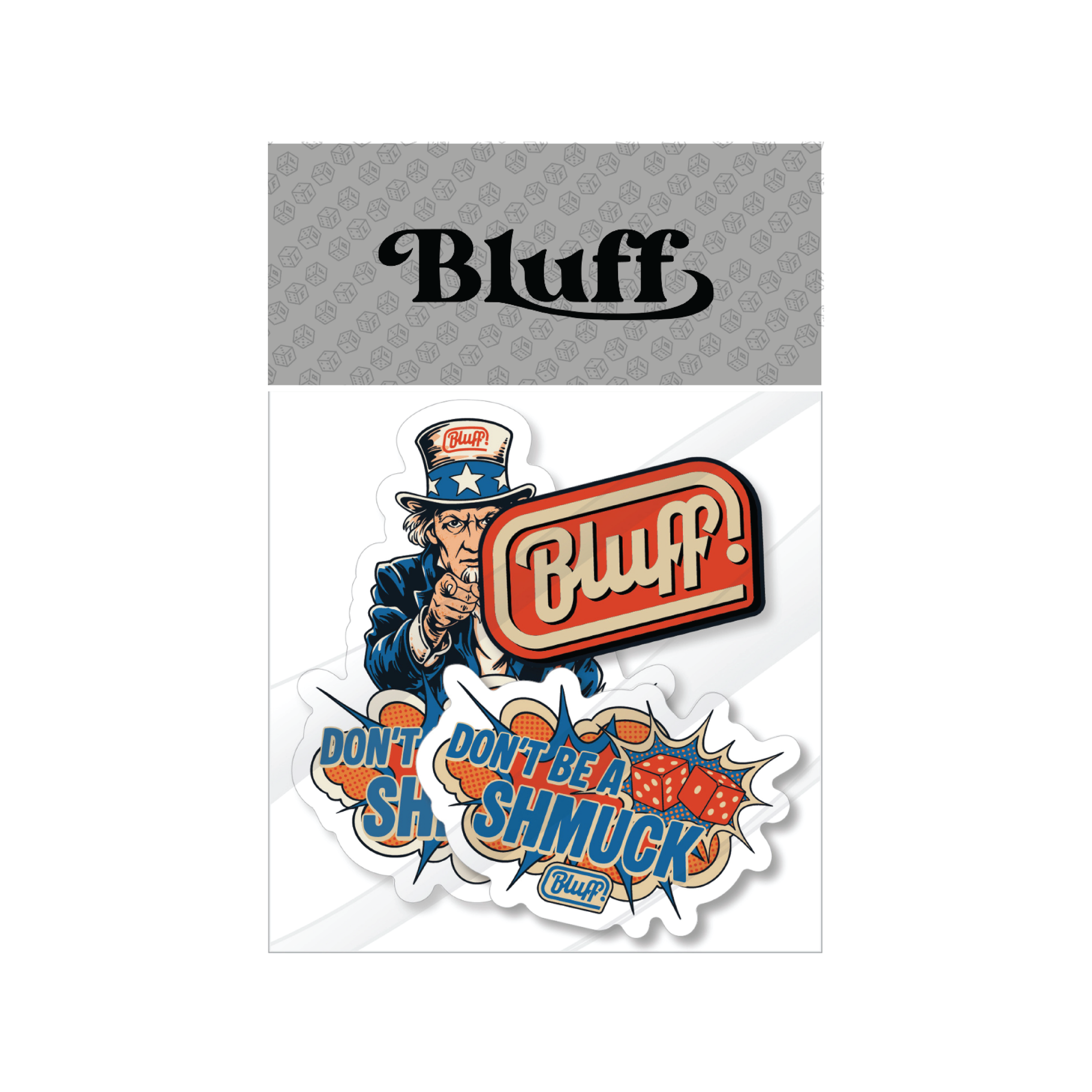 Sticker Pack - Uncle Sam – Got Bluff