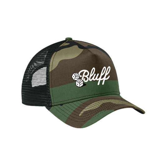 Trucker Hat - Camo Bluff Dice