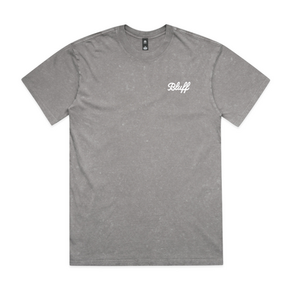 Tshirt - Acid Grey Bluff Sig