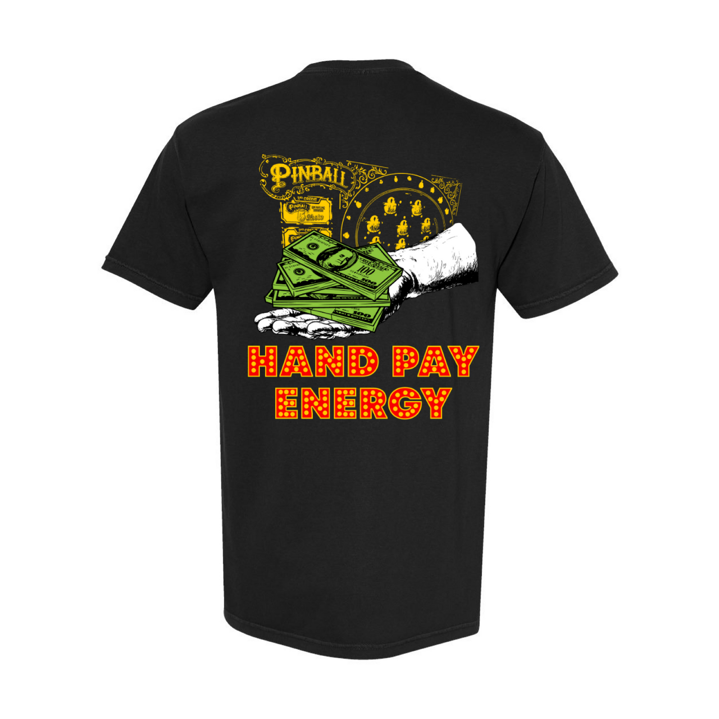 Tshirt - Black Hand Pay Energy