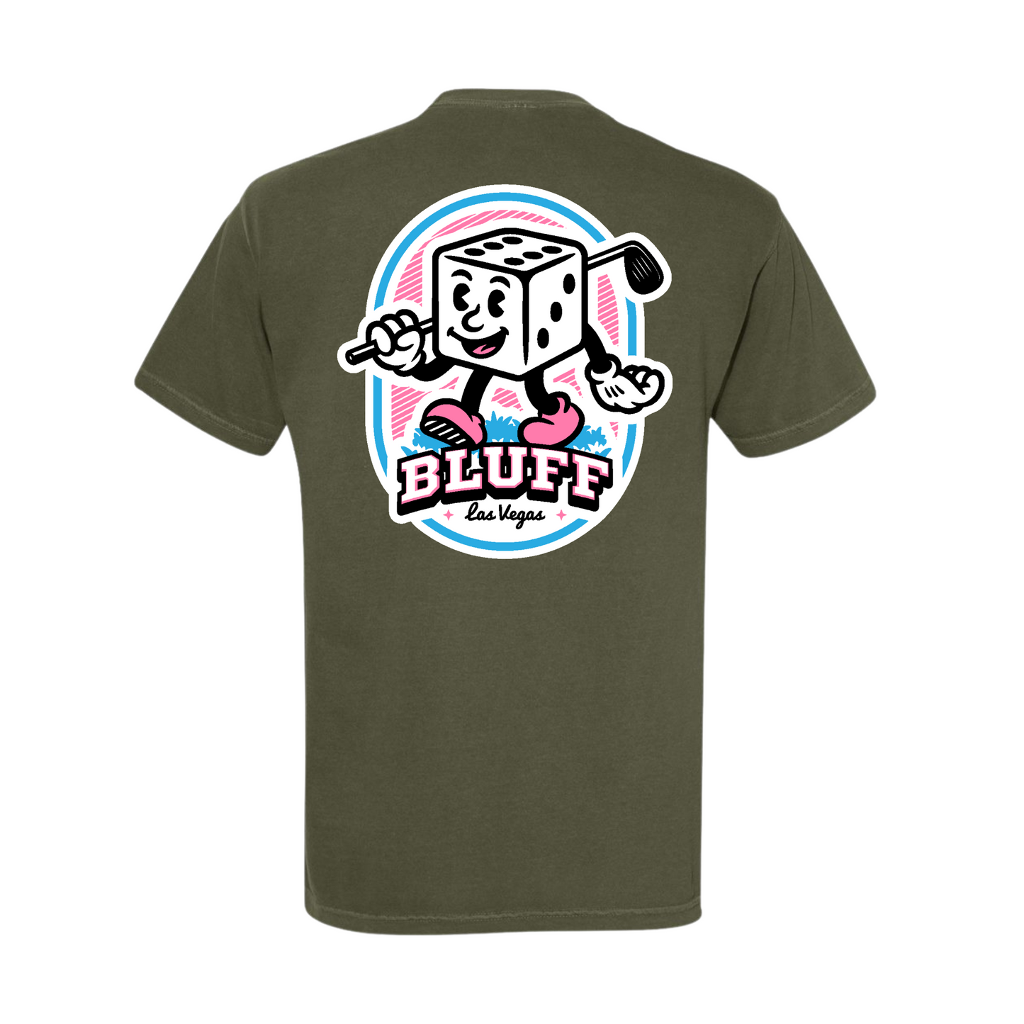 Tshirt - Green Bluff Man