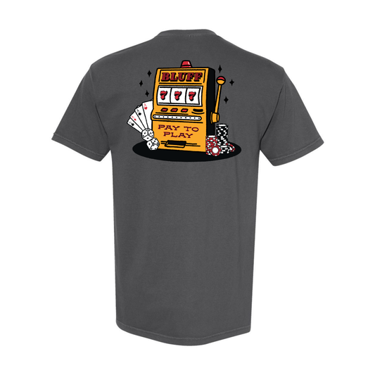 Tshirt - Grey Slot Machine