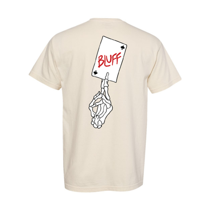 Tshirt - Tan Bluff Card