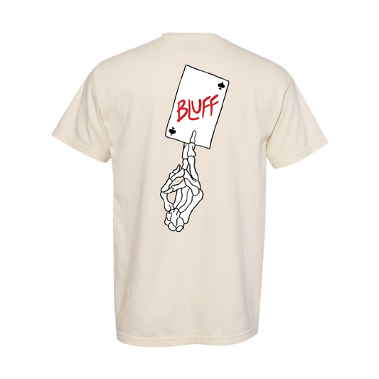 Tshirt - Tan Bluff Card