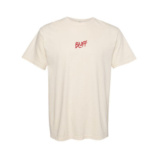 Tshirt - Tan Bluff Card