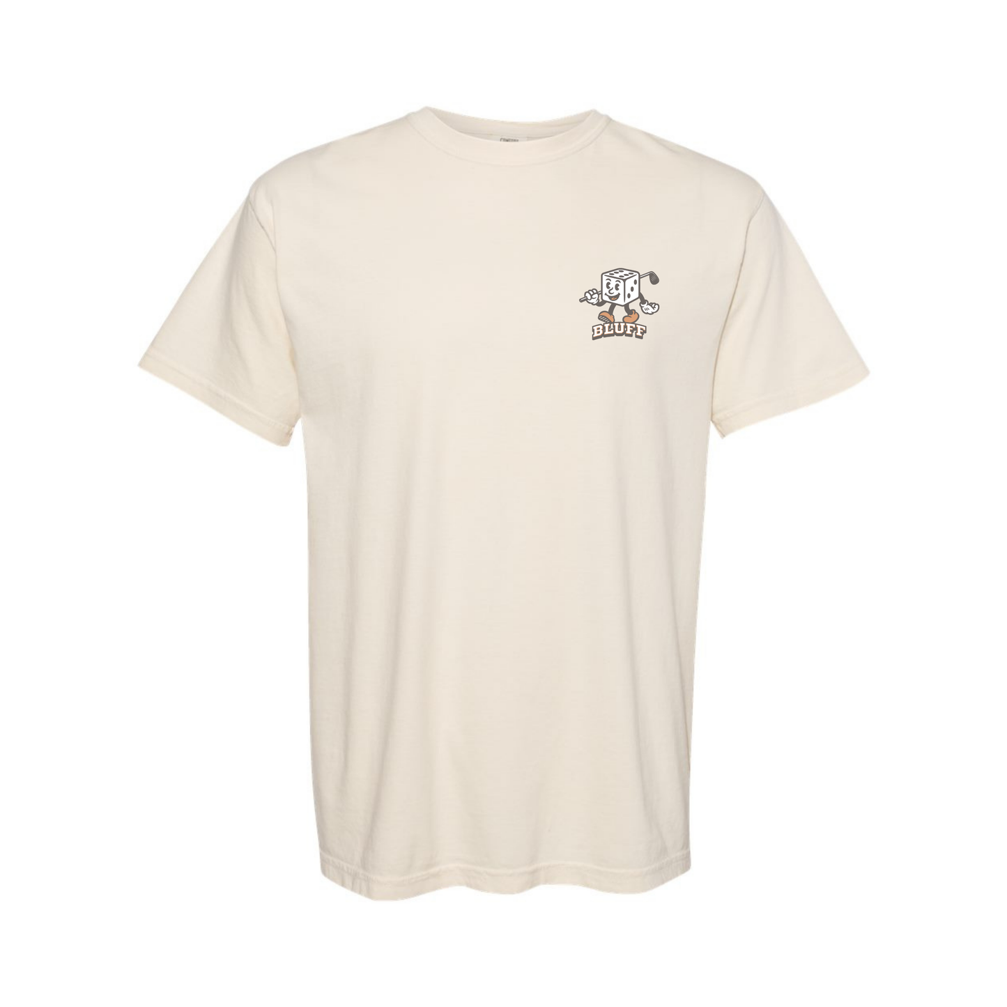 Tshirt - Tan Bluff Man