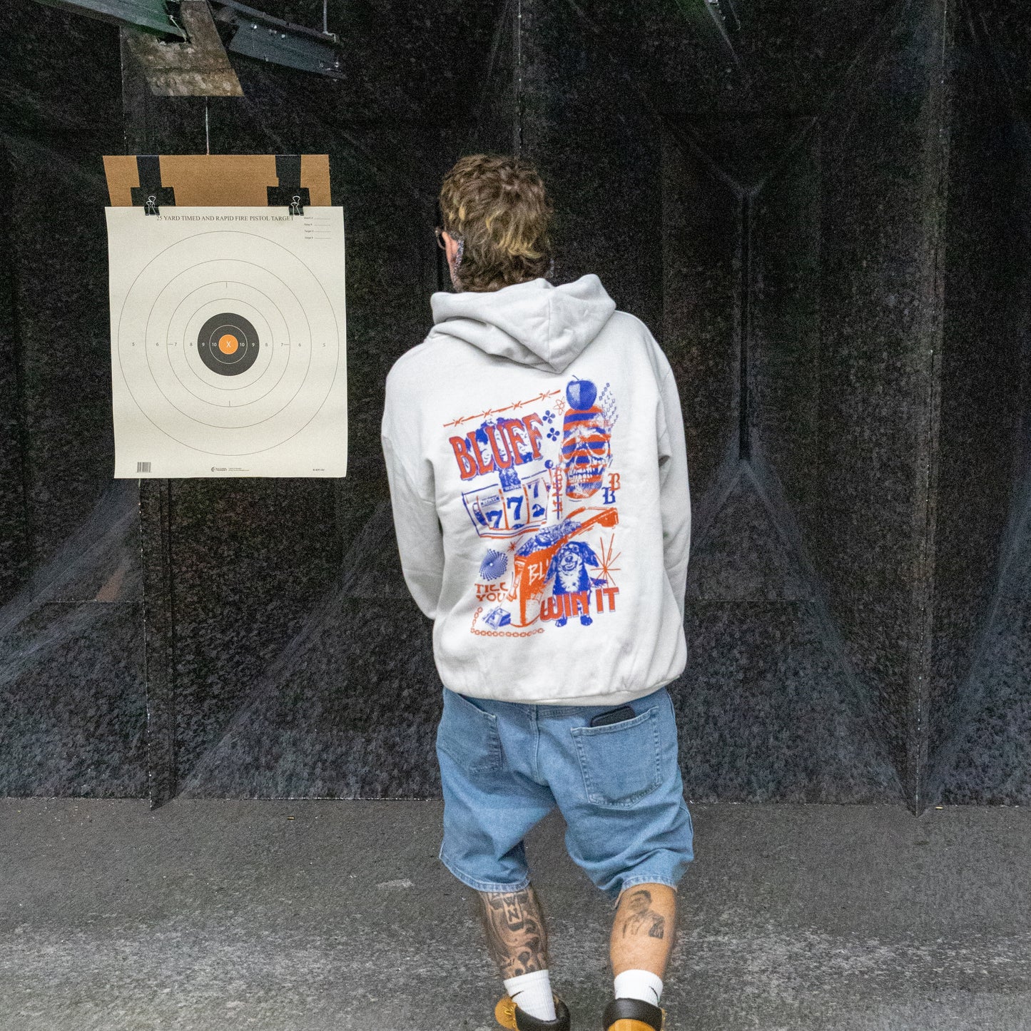 Hoodie - White Ammo