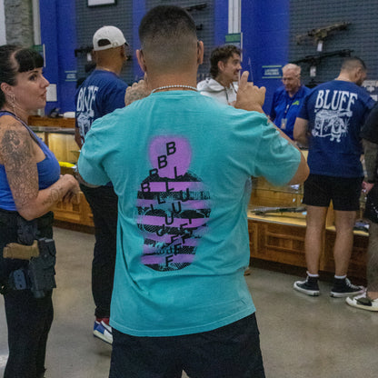 Tshirt - Teal Ammo