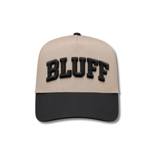 Trucker Hat - Tan Bluff Varsity